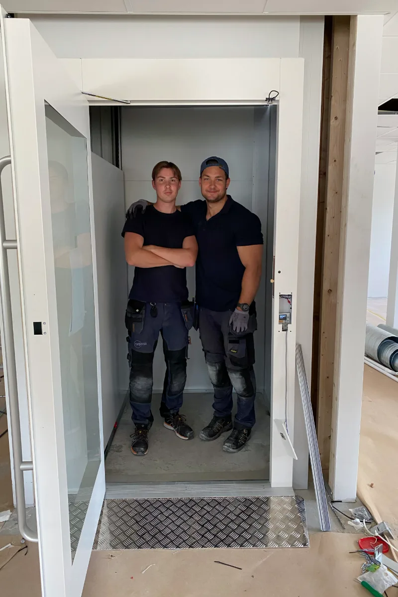 Plattformshiss installeras i Lund